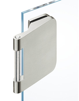 Glass door hinge, 3-piece (wing part), Startec