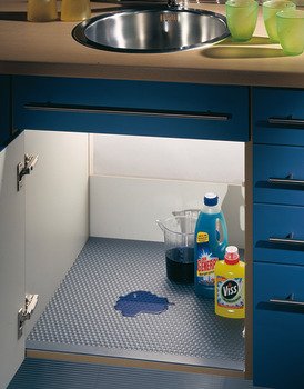 Wetness protection mat, AQUA-NON TopSoft, For under sink cabinet