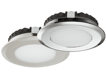 Recess mounted light, Häfele Loox LED 2039 12 V drill hole ⌀ 58 mm