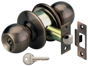 Knob lockset, light duty version, Startec