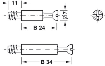 Connecting bolt