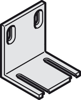 Wall mounting bracket, for floor guide