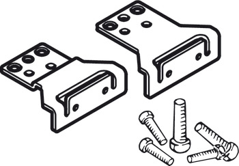 Adapter set, For soft and self closing mechanism