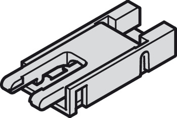 Clip connector, Häfele Loox5 for LED strip light, monochrome, COB, 8 mm, 5 A