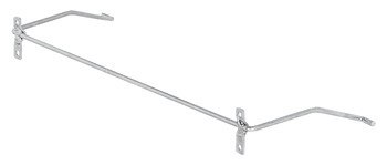 Plinth bracket, Steel, for hooking into Hailo Step-Fix step stool