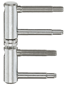 Drill-in hinge, SFS intec 12R 20-015, 12R 20-006, for rebated front doors up to 100/150 kg