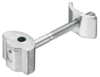 Worktop connector, for tightening with cordless drill