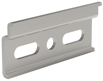 Wall plate, For cabinet hanger with hook-off protection, for wall unit