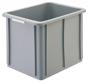 Replacement bin, Plastic, grey
