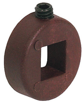 Rosette, for Push-Lock spring bolt rim lock