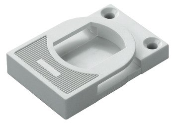 Locking part, Duomatic Push, for aluminium frame profiles with width from 35 to 45 mm