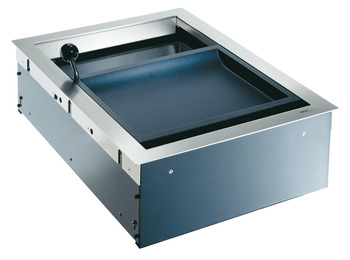 Tray, for installation in counters, bullet-proof standard M3/F4