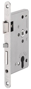 Mortise lock, Startec, grade 3, with self-locking action, profile cylinder