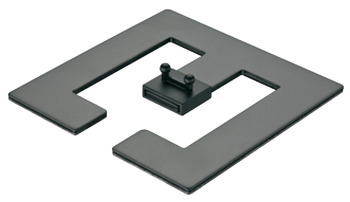 Base plate, for cable trunking