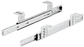 Ball bearing runners, Shelf and drawer runners, single extension, Accuride 2109, load-bearing capacity up to 34 kg
