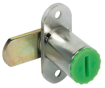Cam lock, Häfele Symo, with screw-on plate, straight locking cam