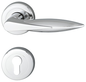 VENUS Polished Brass Lever on Rose Door Handles Accessories/ Latches/ Hinges/ WC