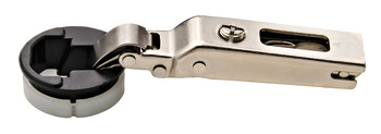 Concealed hinge, Häfele Duomatic 94°, full overlay mounting, for glass doors