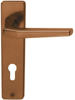 Door handle set, aluminium, model A91-12 TW-KS