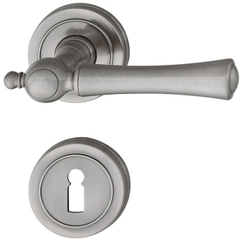 Door handle set, Brass, Jatec, Lighthouse 428/428