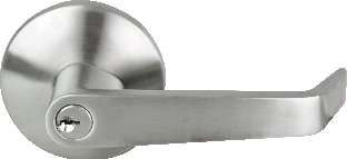Lever handle, Lever handle with round rosette