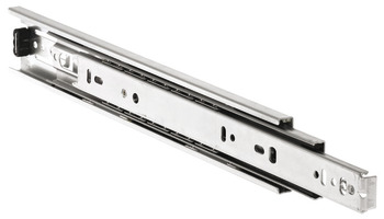 Ball bearing runners, full extension, Accuride 3832, load-bearing capacity up to 45 kg, steel, side mounting