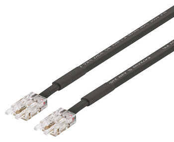 Interconnecting lead, for Häfele Loox5 LED strip light 8 mm, COB 2-pin (monochrome or multi-white 2-wire technology)