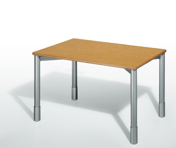 Idea 300 全套, 办公桌系统，桌腿圆形/直立