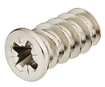 欧式螺钉, Varianta，平沉头，PZ，钢质，全螺纹，适用于Ø 5 mm钻孔，钻入木质材料