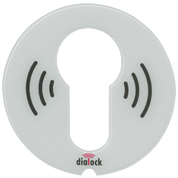 读头标牌, 适用于 DT 400 门锁的读写模块，Dialock