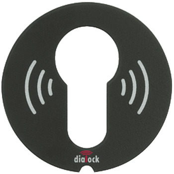 读头标牌, 适用于 DT 400 门锁的读写模块，Dialock