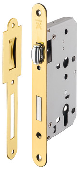 碰珠锁, 适用于双向开启门，欧标锁芯