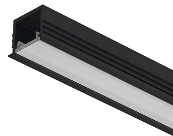 内嵌安装型材, Häfele Loox5 型材 1103，用于 LED 灯条，塑料
